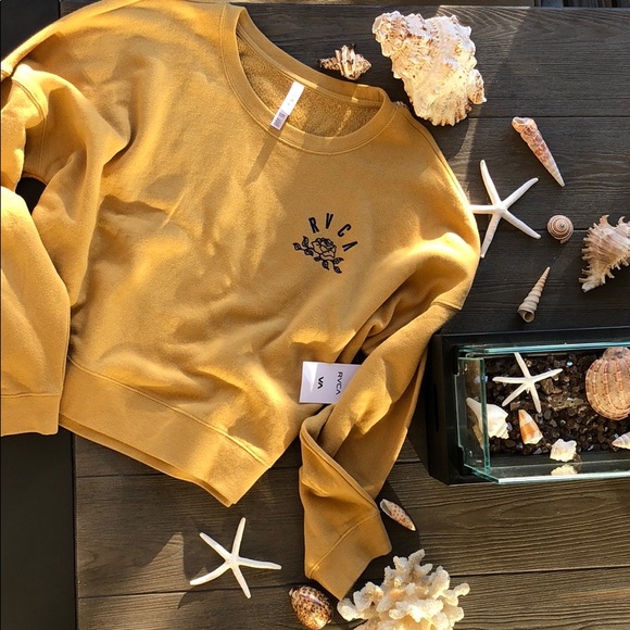 🌴🌼RVCA- ROSE STATE SWEATSHIRT🌼🌴 - Picture 2 of 8